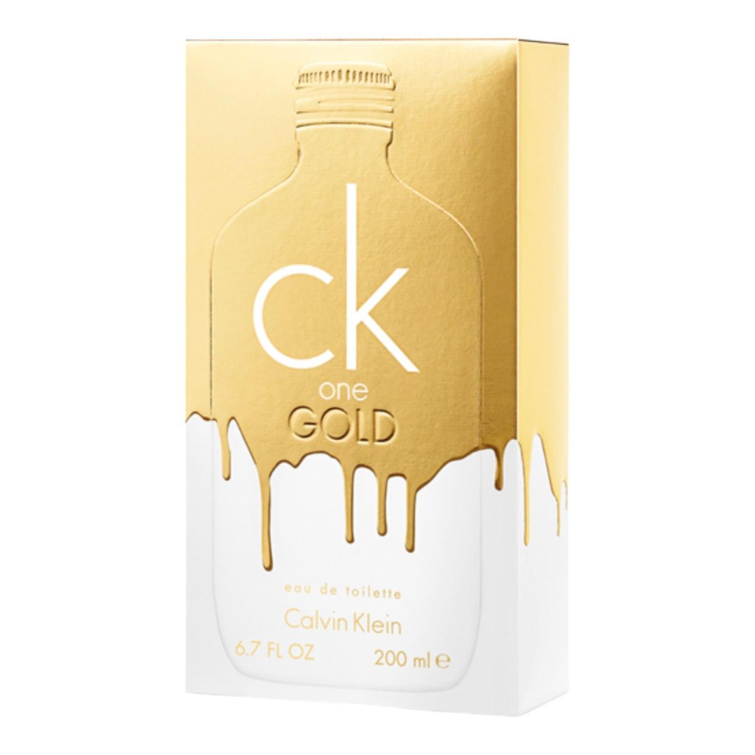 CALVIN KLEIN CK ONE GOLD EDT 200 ML — imagen 2