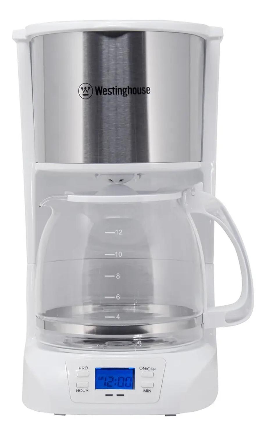 Cafetera Digital de Goteo Westinghouse WKCM109WH 1.5 L 800 W Blanca — imagen 2