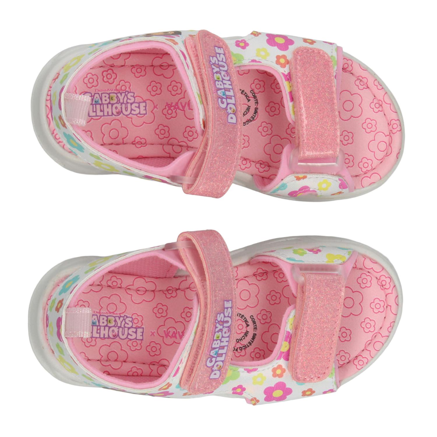 Sandalia Niña Gaby´s Doll House Blanco Ajustable Infantil T18-22 — imagen 11