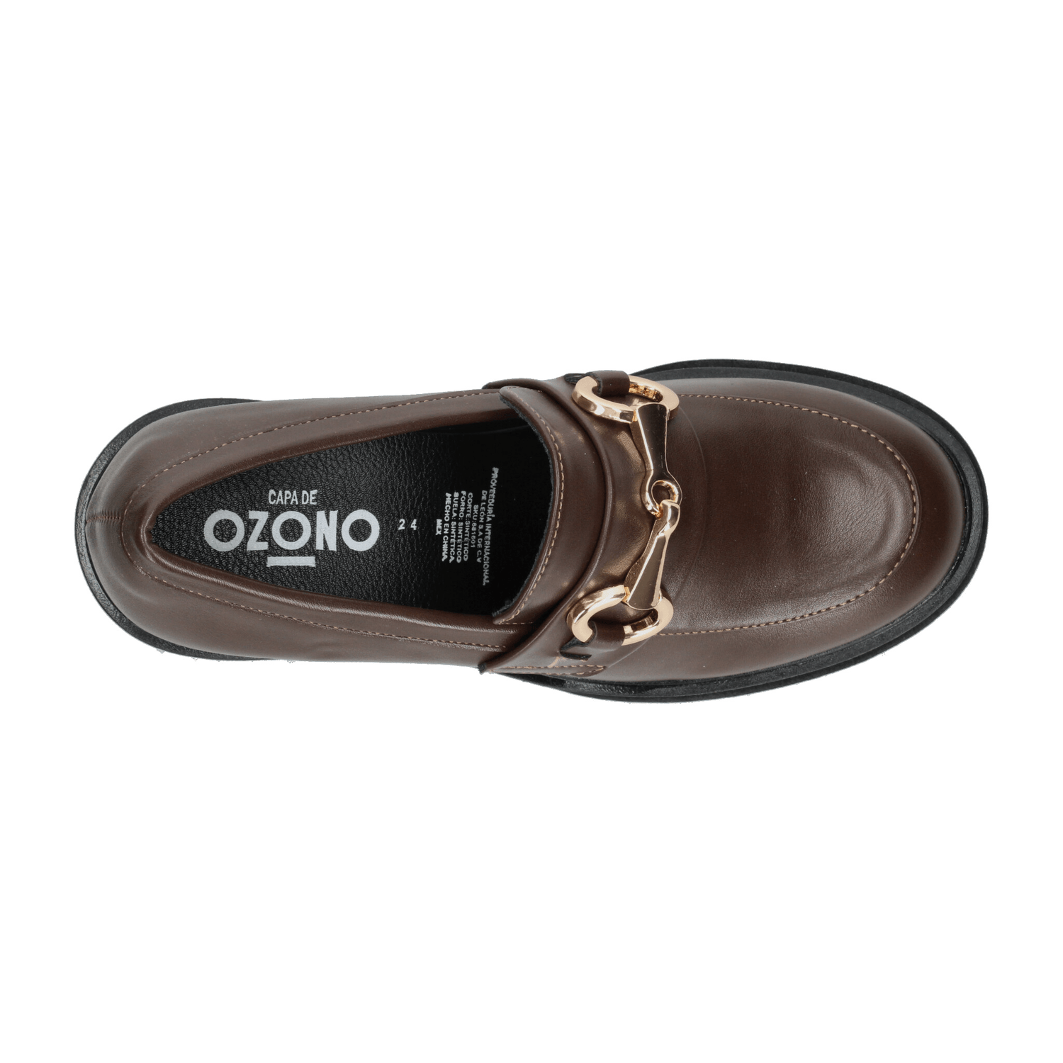 Zapato Dama Ozono Café Casual Mujer — imagen 9