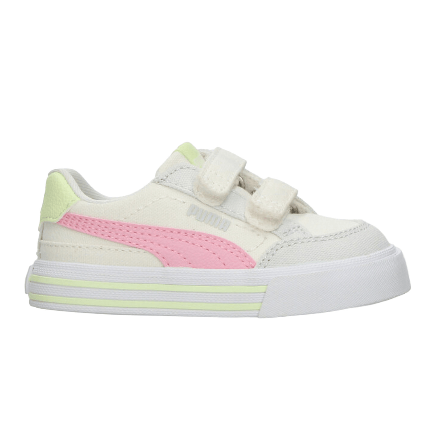 Tenis Niña Puma Court Classic Off White Casual Infantil T11-16 — imagen 2