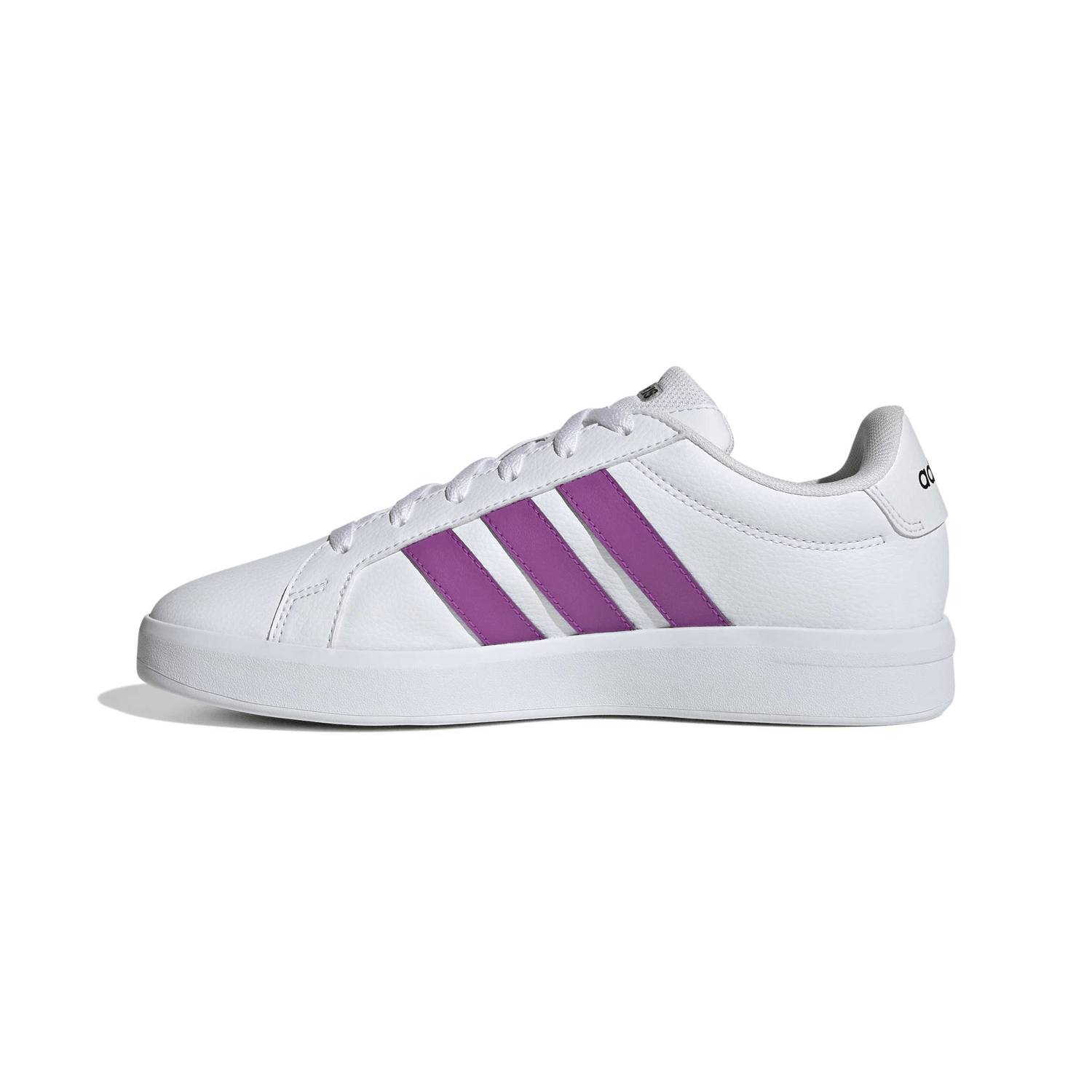 Tenis Adidas Grand Court Base 3.0 Dama Blanco Casual Mujer — imagen 5