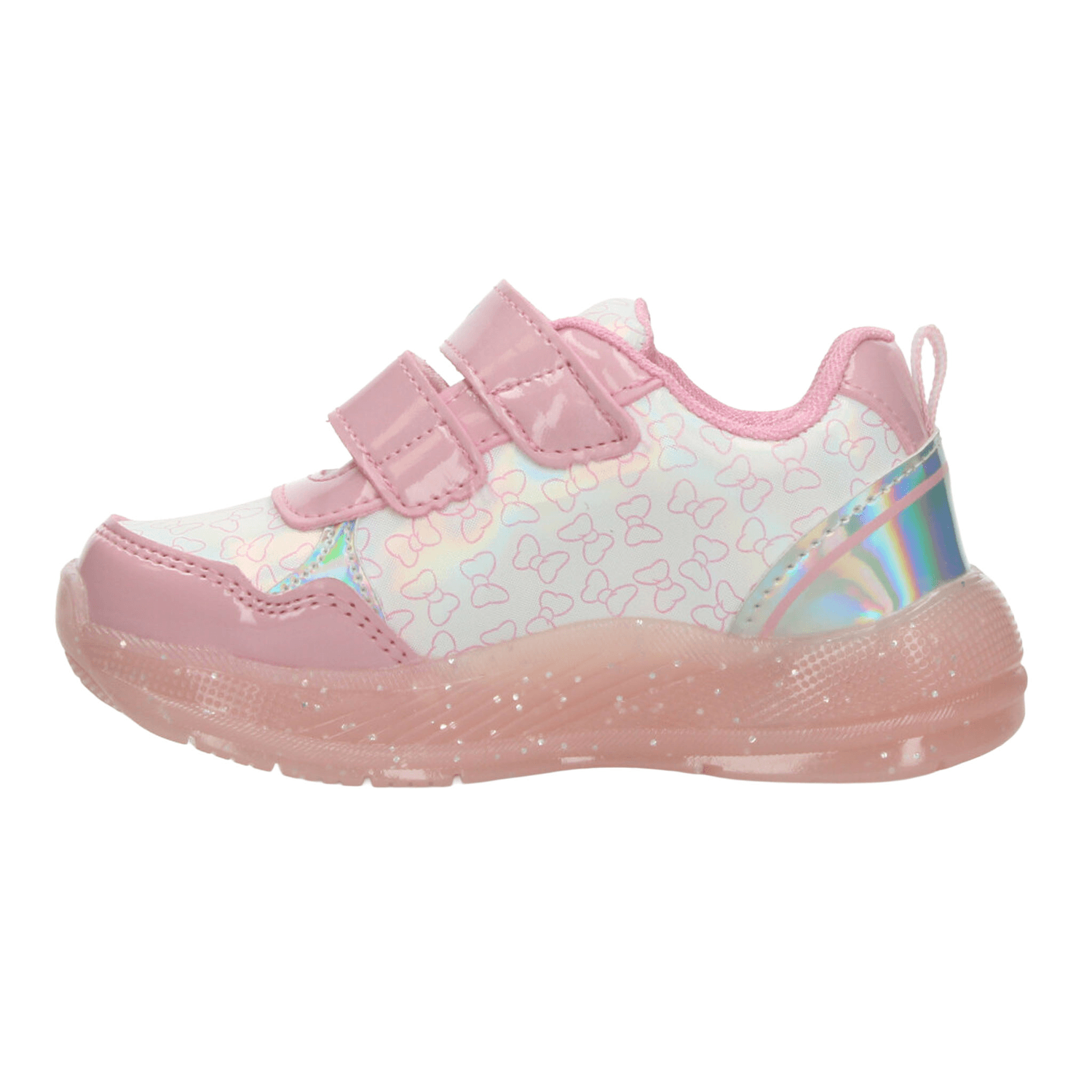 Tenis Minnie Mouse Niña Rosa Luz Led Infantil T15-18 — imagen 6