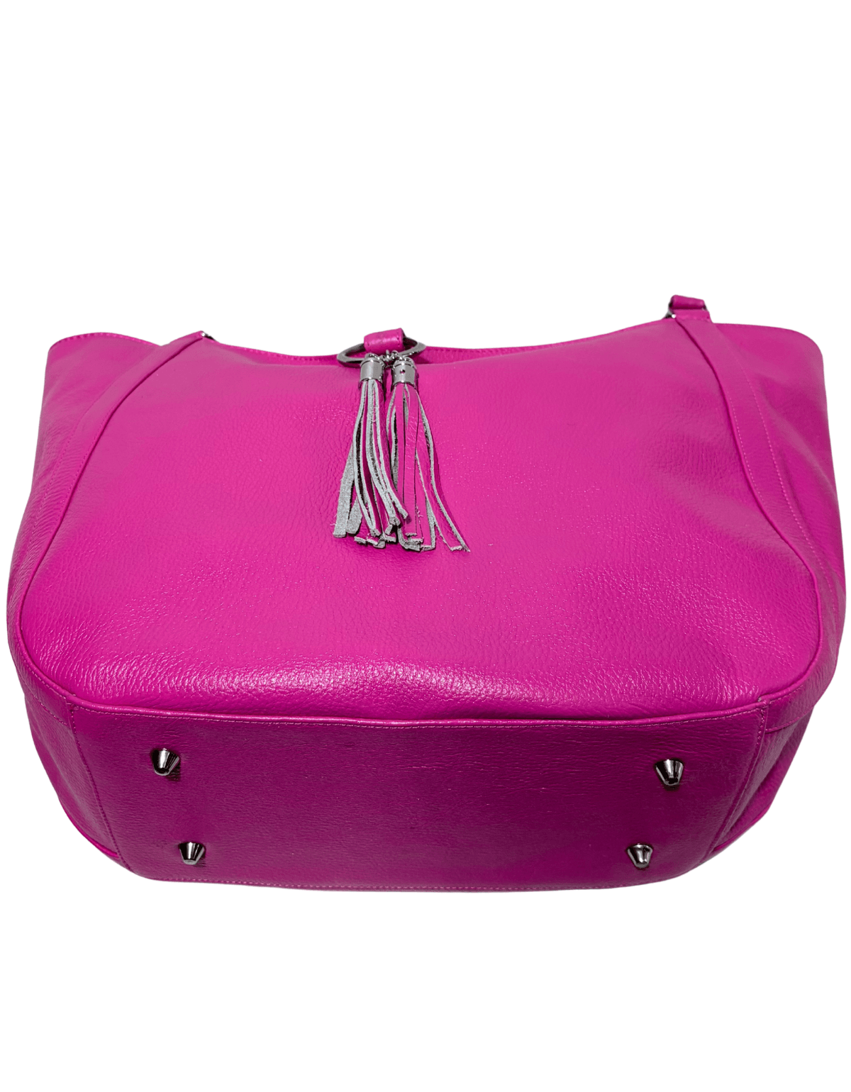 Bolsa Grande Aracely Piel Ternera Negra — imagen 6