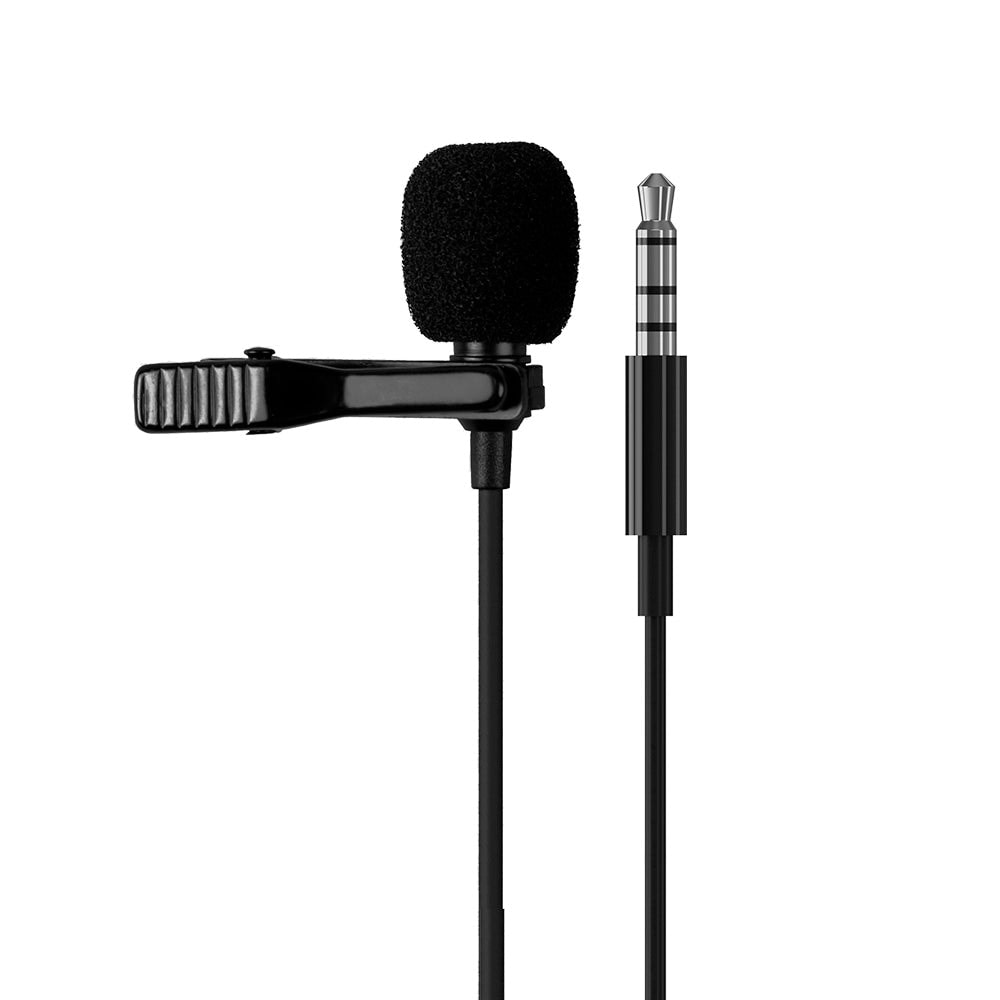 Micrófono STF 3.5mm con clip para celular — imagen 2