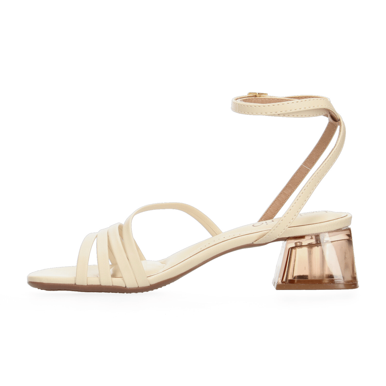 Sandallas Dama Beira Rio Crema Casual Mujer — imagen 6