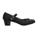 Zapato Jakuna Niña Casual Fiesta Negro Juvenil T22-25