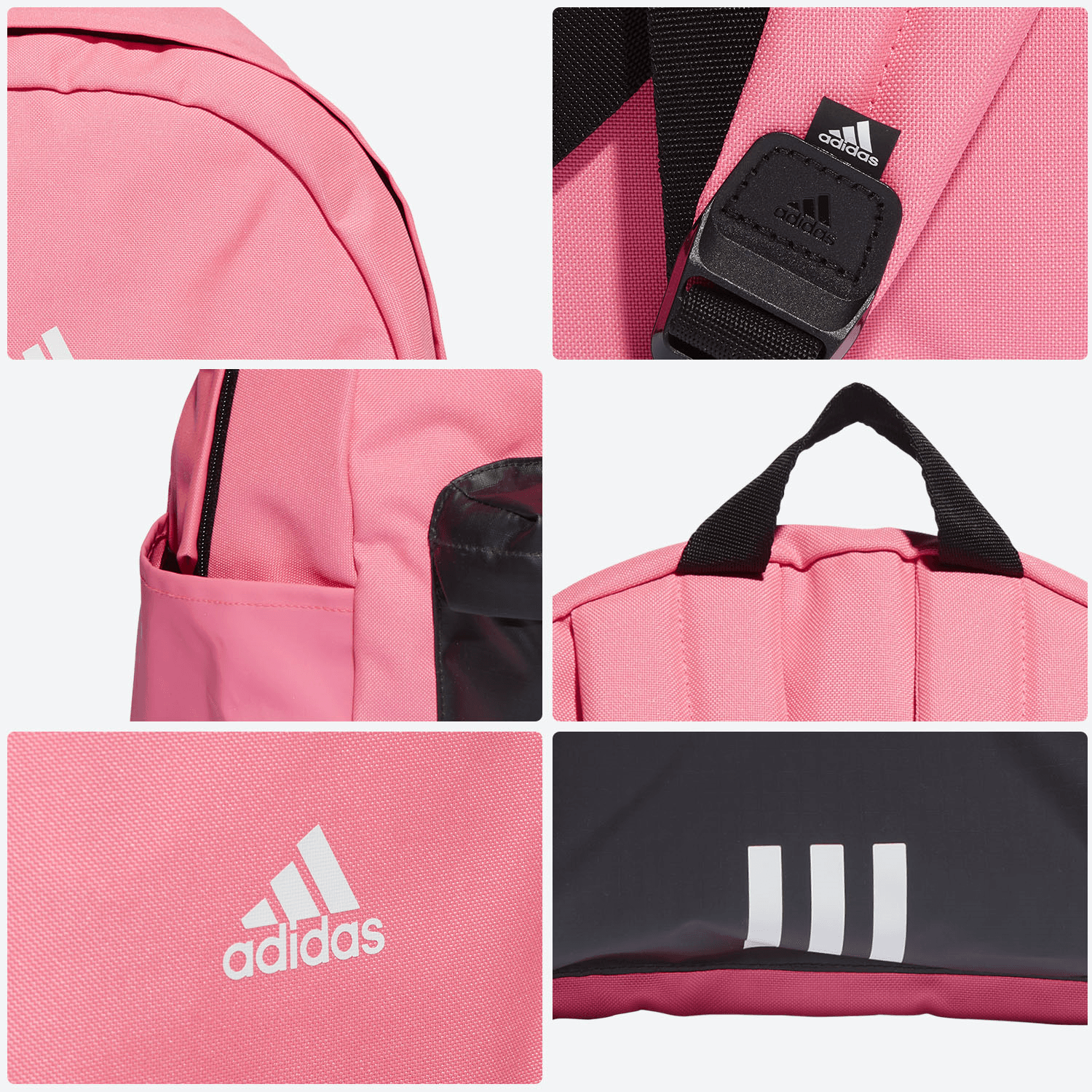Mochila Dama Adidas Classic Rosa Casual Mujer — imagen 4