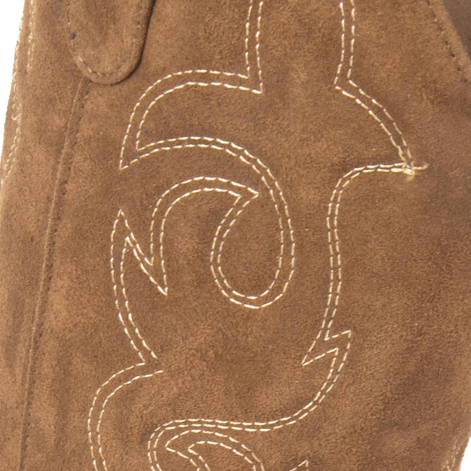 BOTA DAMA TIERRA BENDITA VAQUERA TUBO BORDADO 5Cm 1344657 — imagen 6
