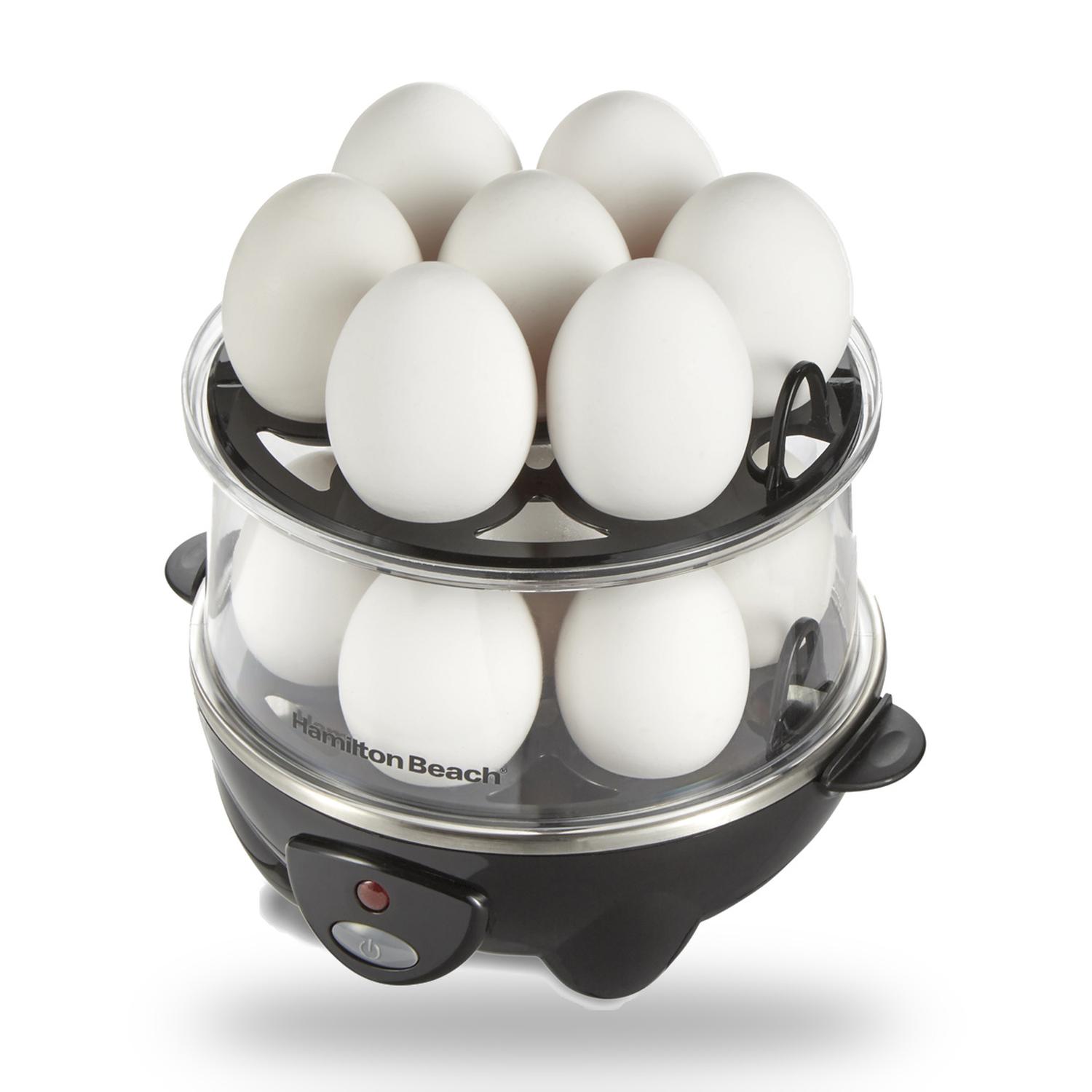 Cocedor de Huevos Eléctrico Hamilton Beach 25508G 3 en 1 — imagen 4