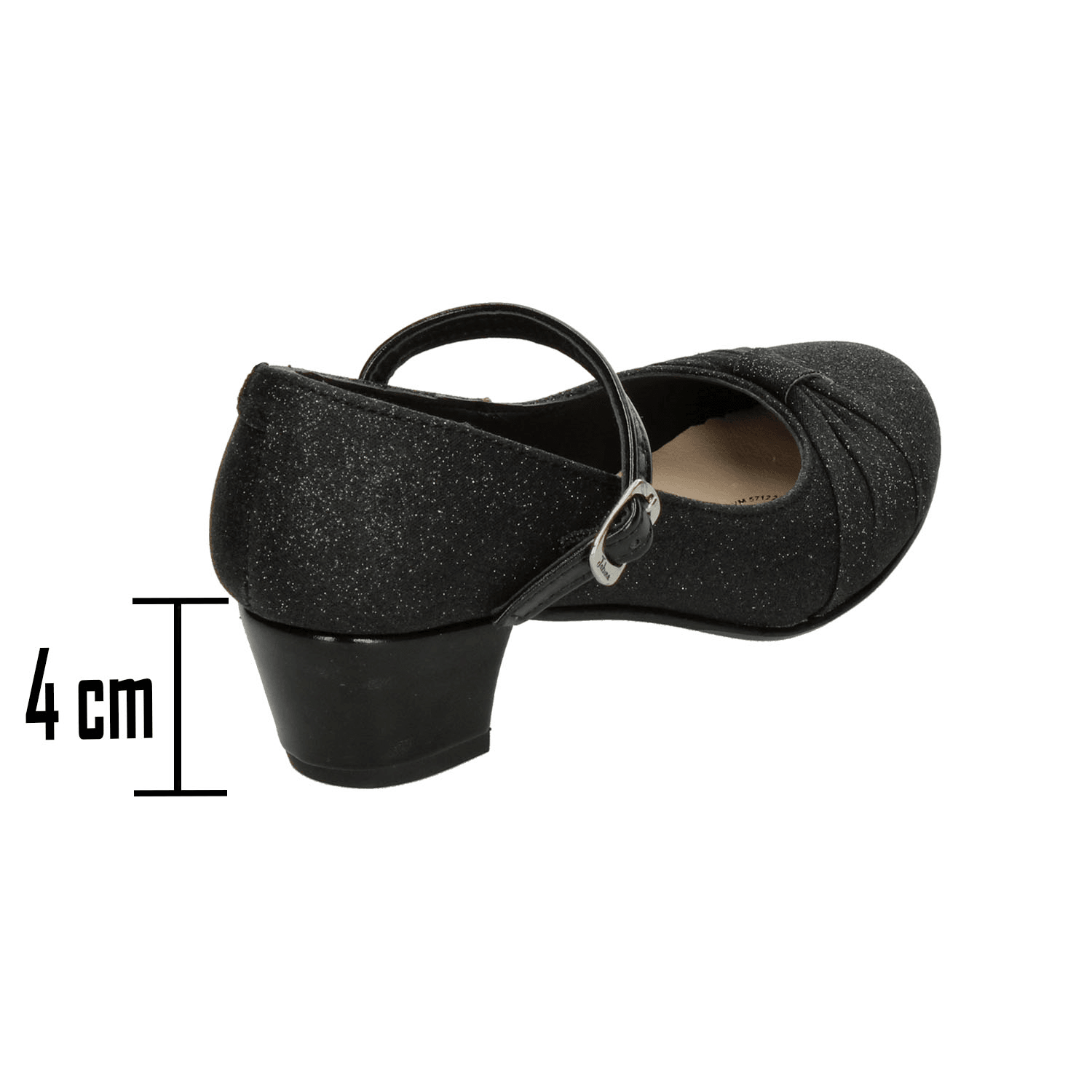 Zapato Jakuna Niña Casual Fiesta Negro Juvenil T22-25 — imagen 3