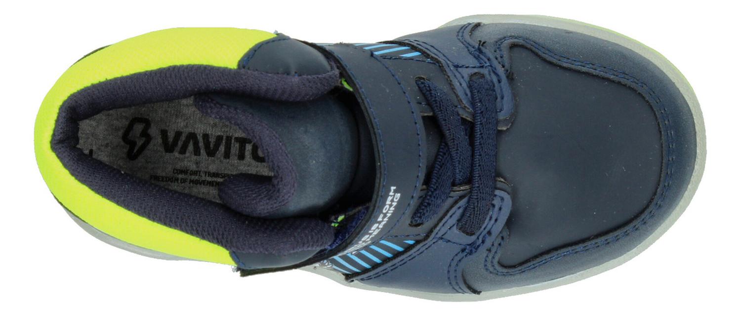 Tenis Vavito T-rex Niño Casual Deportivo Azul Marino Infantil T15-18 — imagen 8