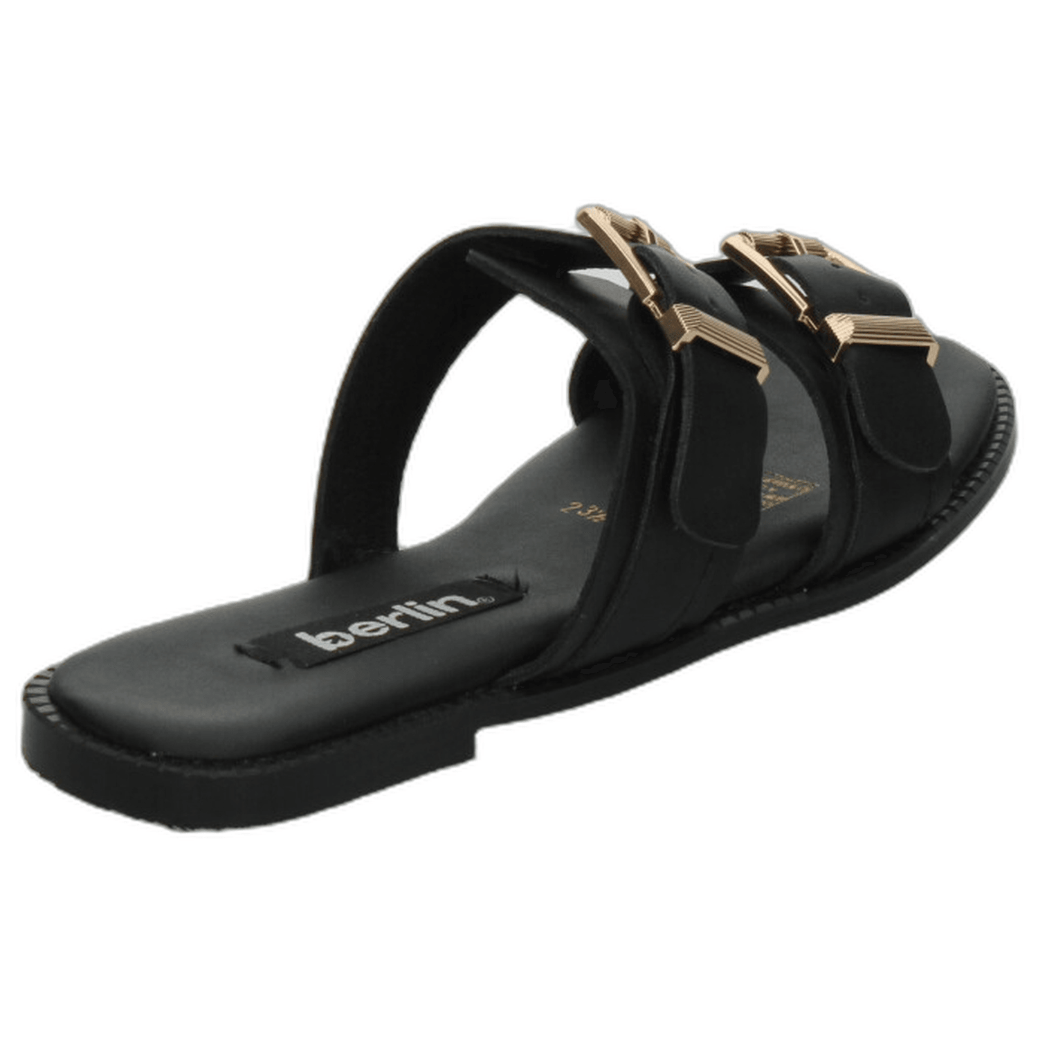 Sandalias Berlin Dama Casual Negro Mujer — imagen 3
