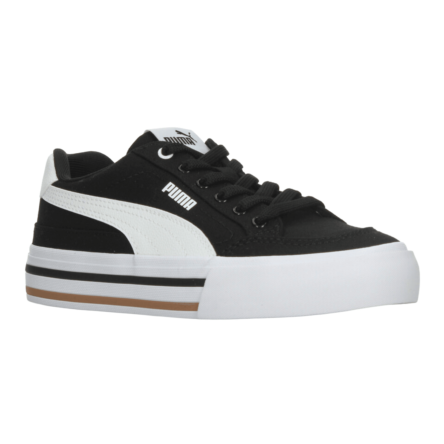 Tenis Dama Puma Court Classic Negro Casual Mujer — imagen 3