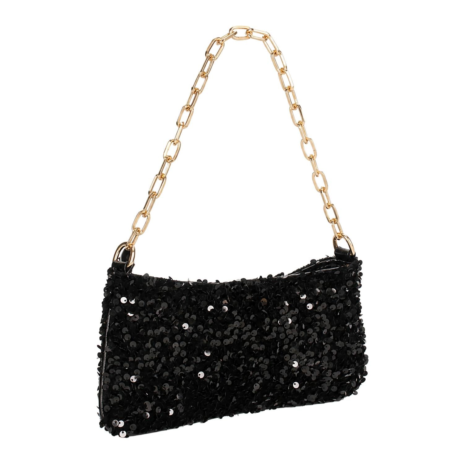 Bolsa de Fiesta Felianna Dama Negro Fiesta Para Mujer — imagen 4