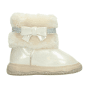 Bota Paressi Niña Casual Peluche Crema Infantil T15-18
