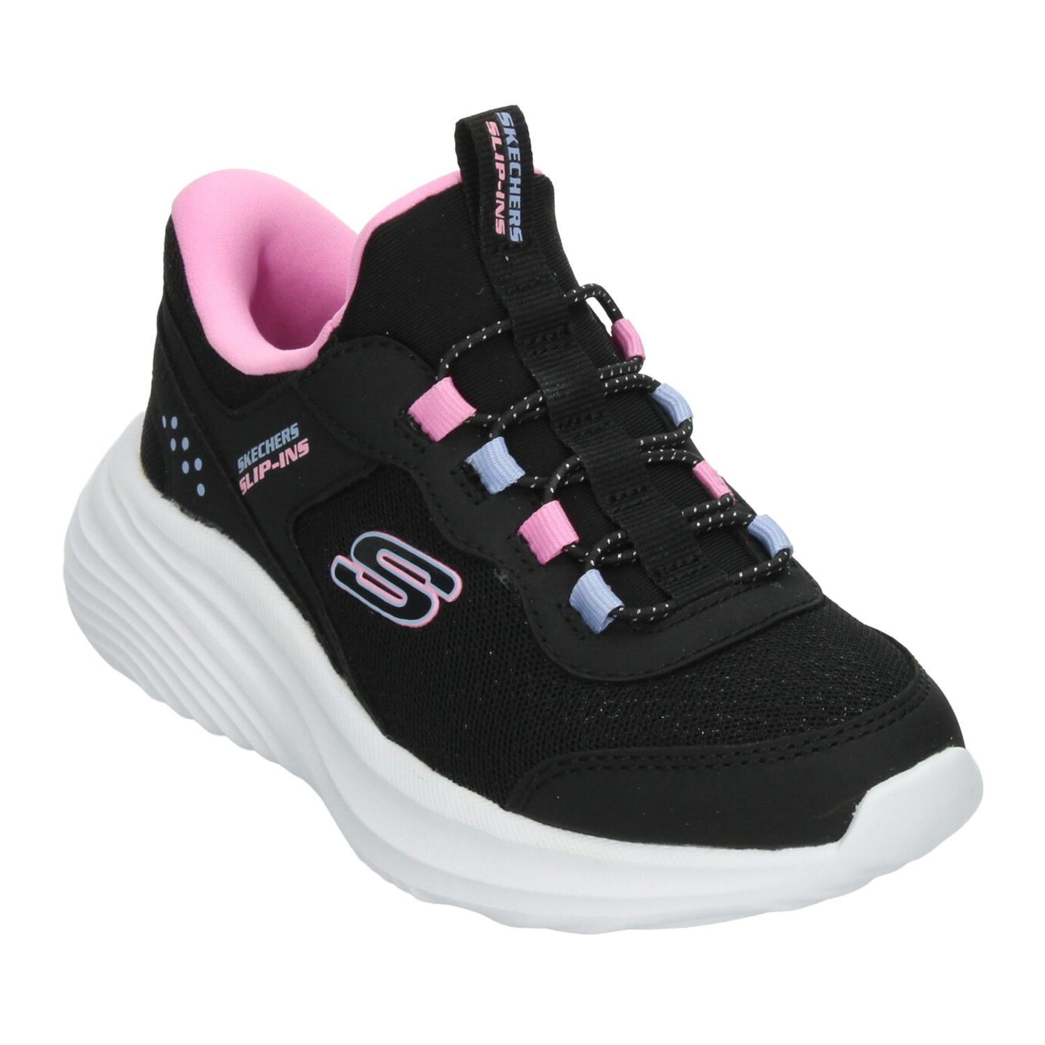 Tenis Skechers Slip-ins Niña Deportivo Negro Infantil T17-22 — imagen 4