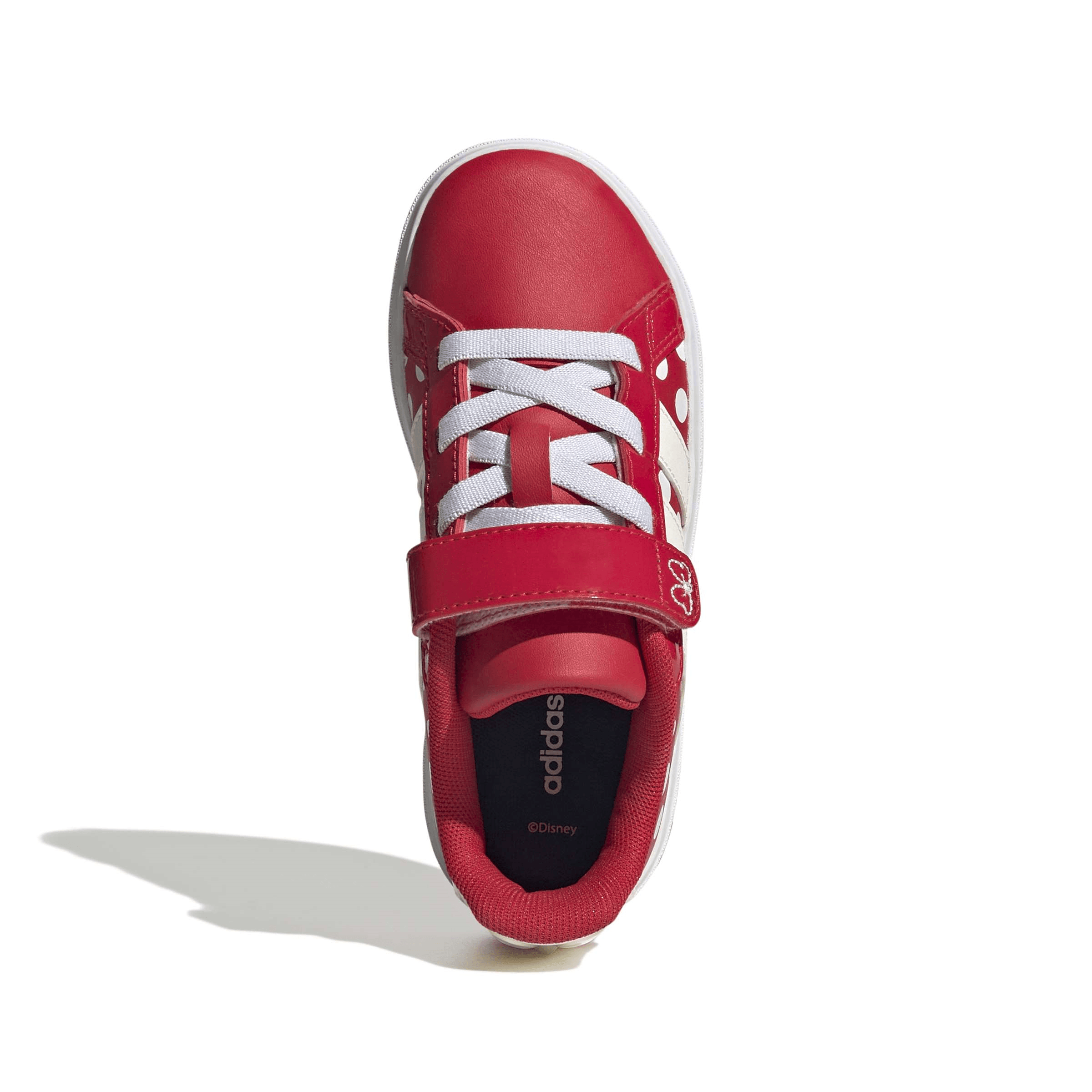 Tenis Adidas Grand Court Niña Casual Rojo Infantil T16-22 — imagen 15
