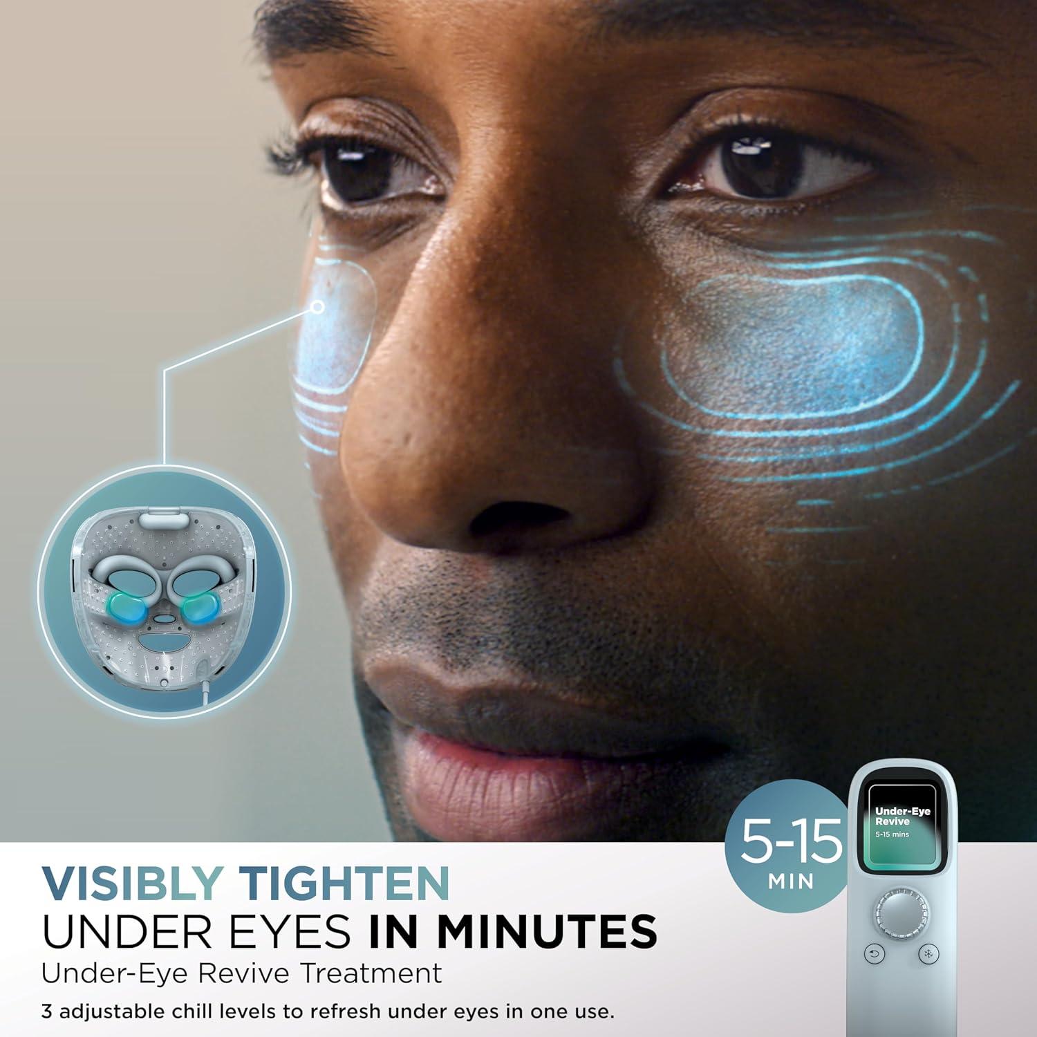 Mascarilla Facial LED Shark FW312LLA Antiedad Crioterapia — imagen 7