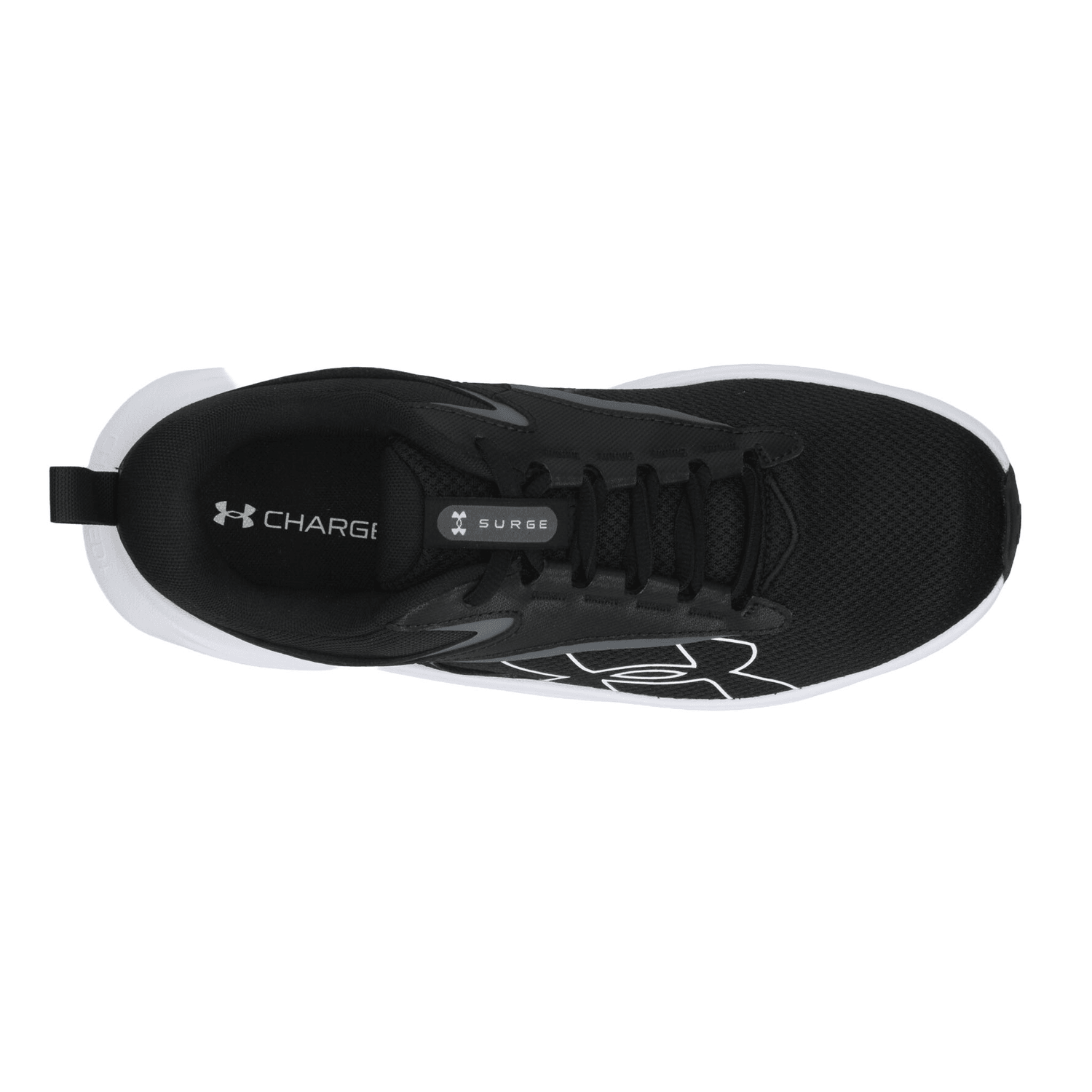 Tenis Under Armour Surge Hombre Negro Deportivo Caballero — imagen 9