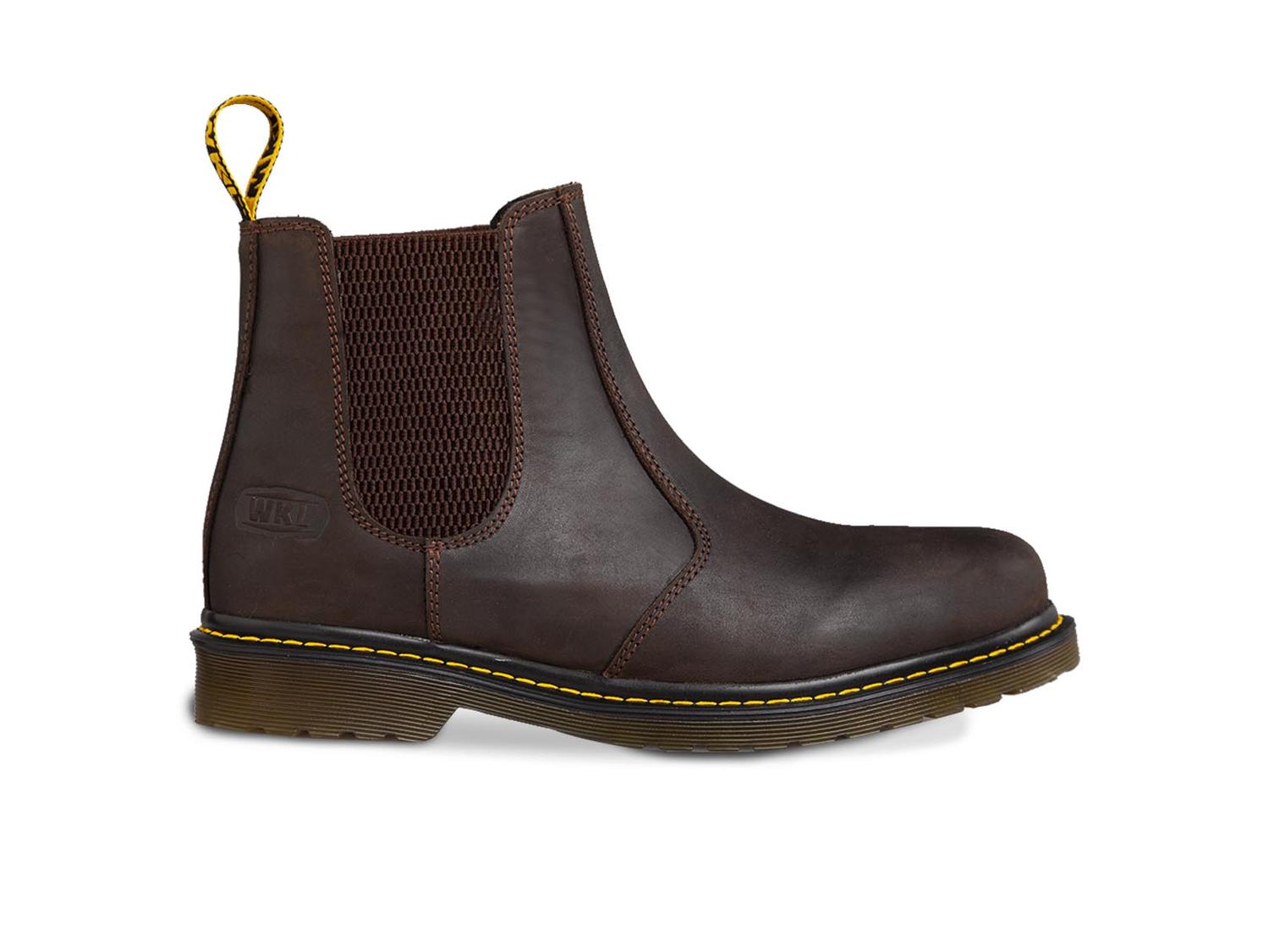Bota Hombre Casual Chelsea Botín Workland 71302 Chocolate — imagen 2