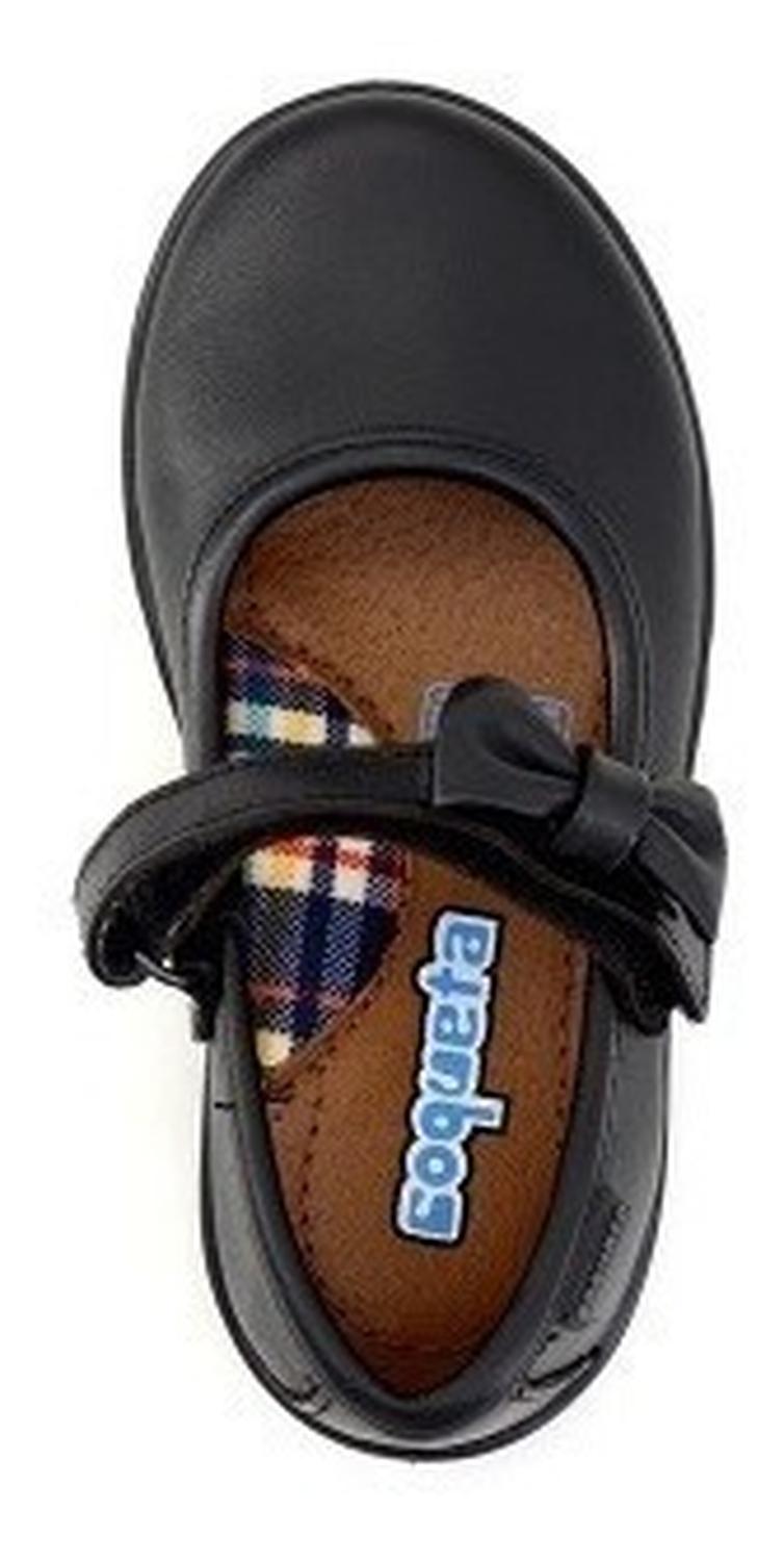Zapato Niña Coqueta Negro Escolar Infantil T15-27 — imagen 6