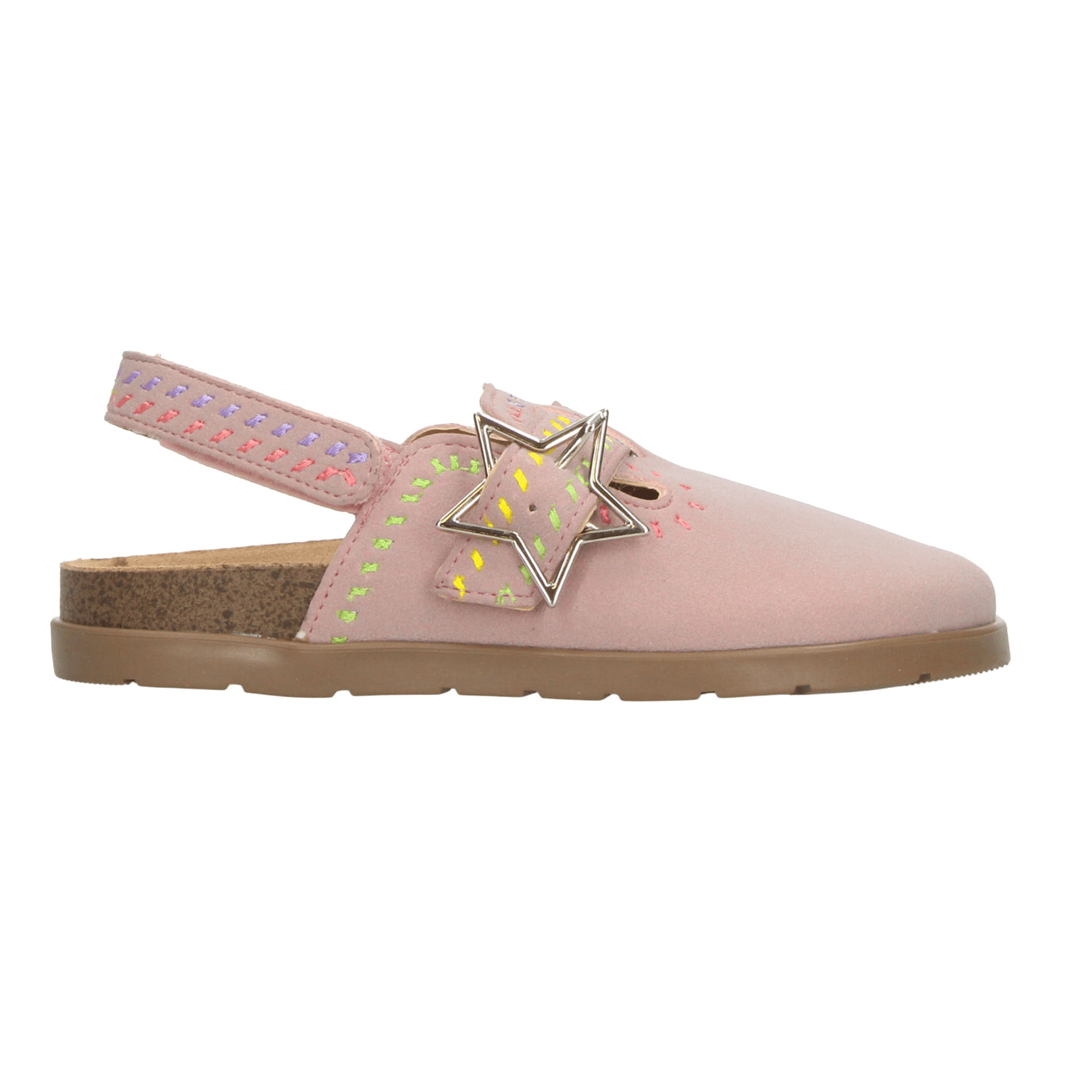 Zueco Vavito Niña Casual Hebilla Infantil Rosa T18-22 — imagen 1