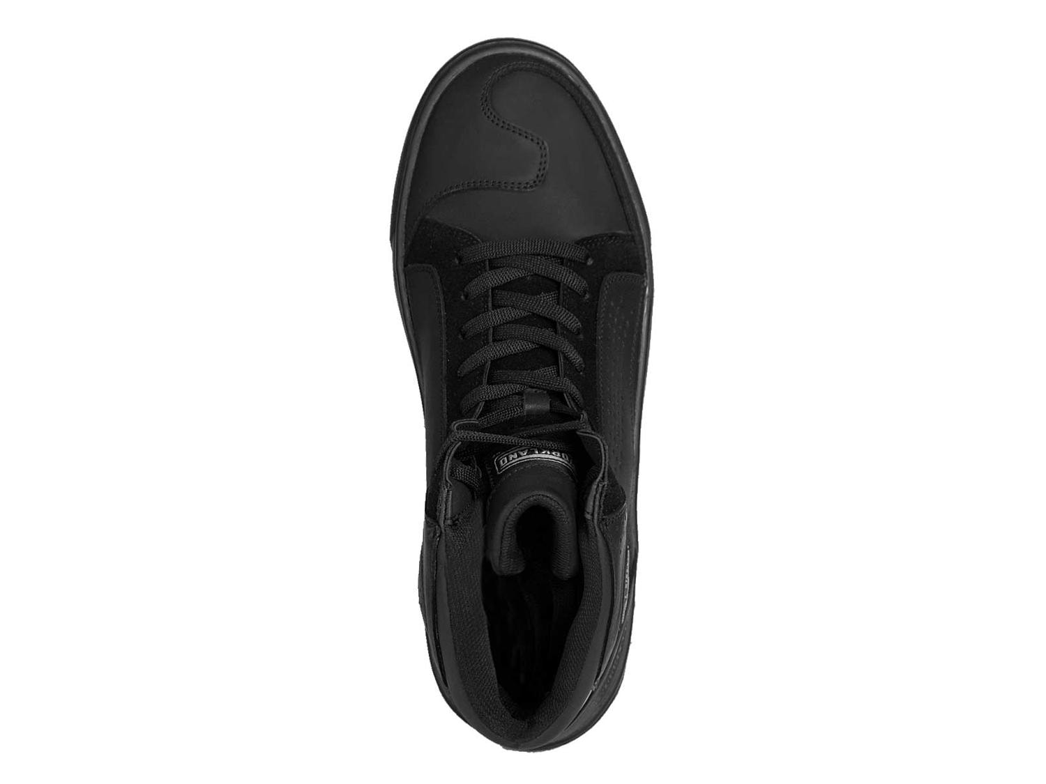 Bota hombre tenis motociclista botin biker WKL 80202 negro — imagen 7