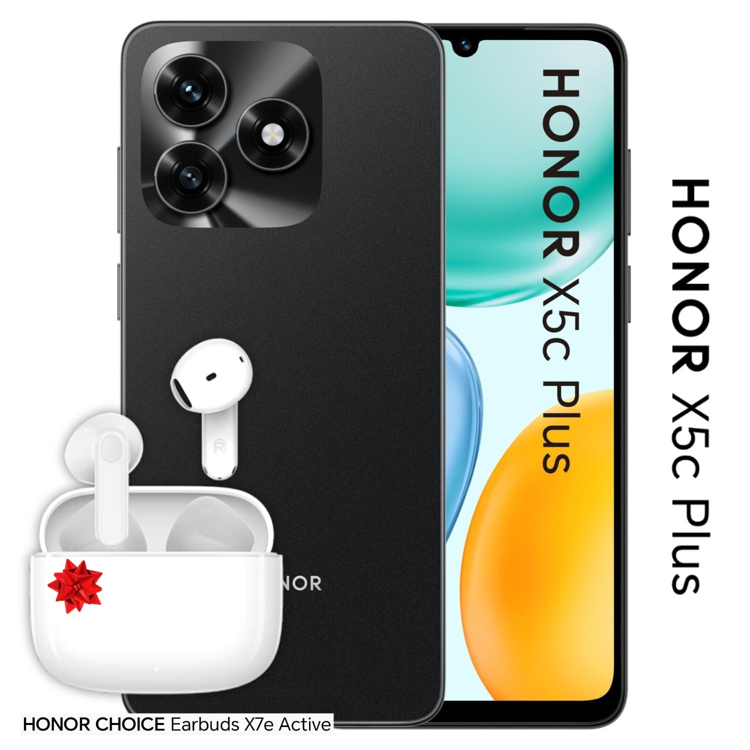 Celular Honor X5C Plus 4+256 + Earbuds Honor X7e — imagen 1