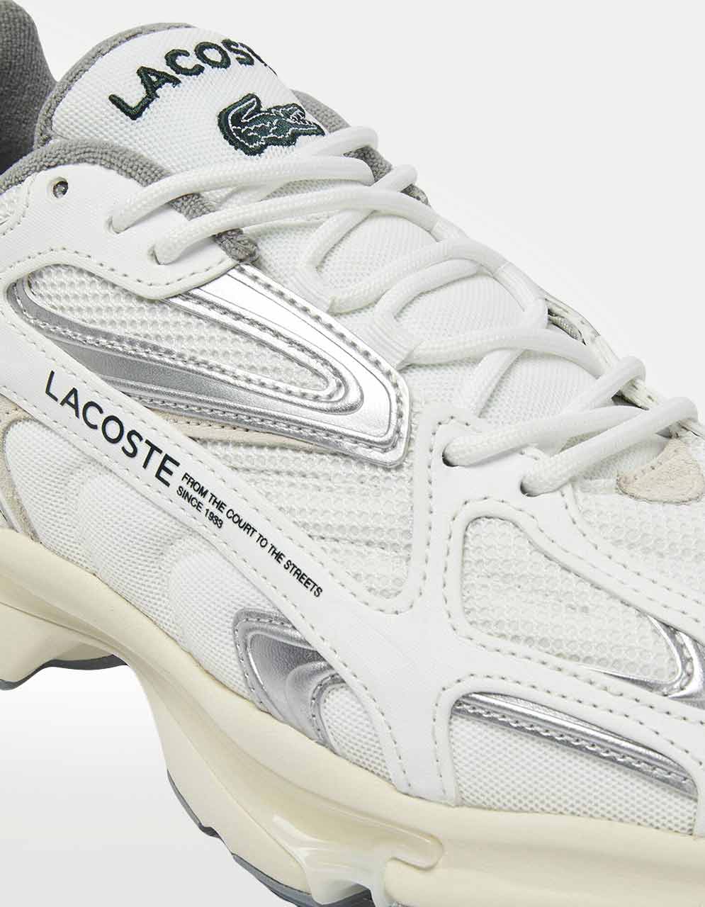 Tenis Lacoste L003 2K24 Negro - Hombre — imagen 6