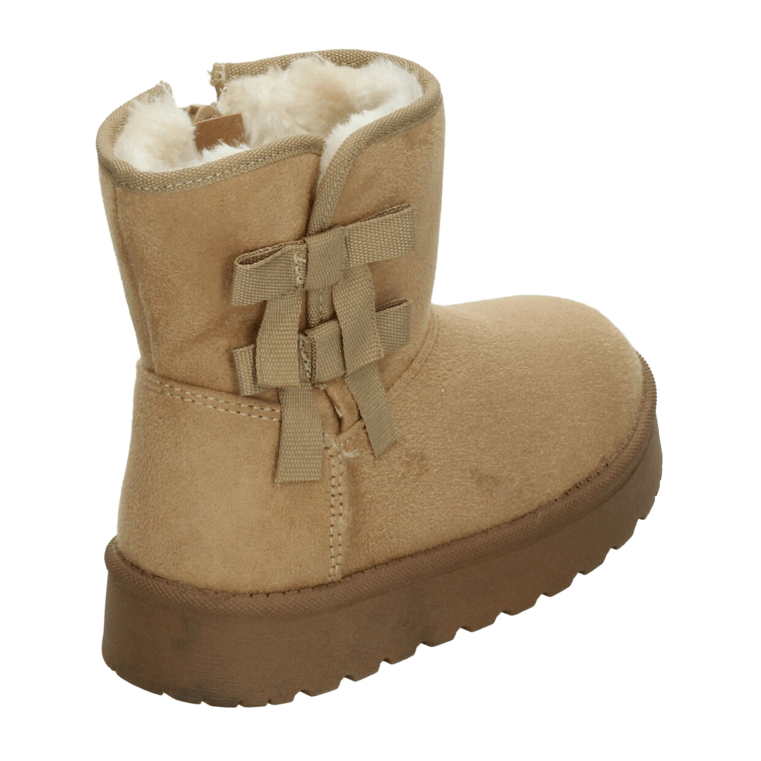Bota Vavito Niña Invierno Casual Peluche Beige Infantil T18-22 — imagen 3