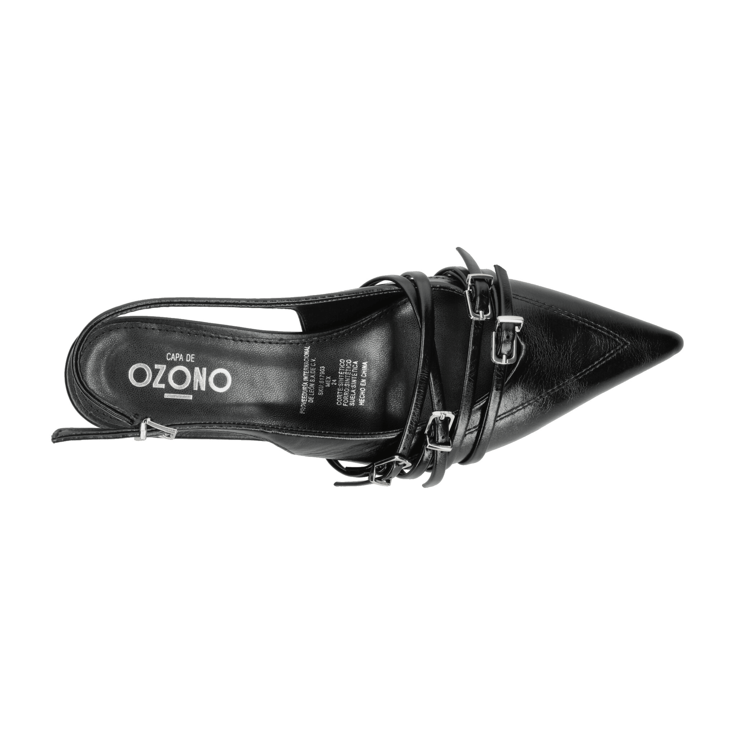 Zapatillas Ozono Dama Casual Negro Mujer — imagen 8