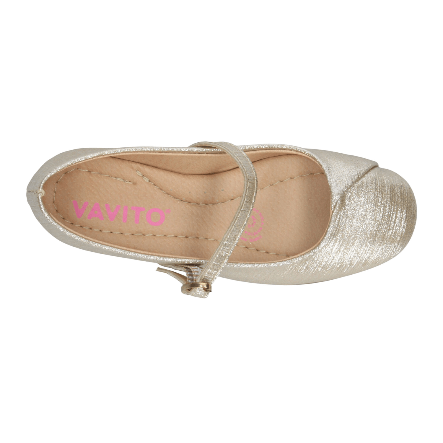 Zapato Vavito Niña Casual Fiesta Dorado Infantil T18-22 — imagen 8