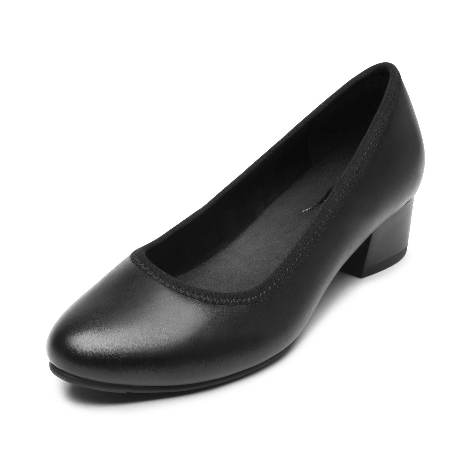 Zapatillas Flexi Zarita Dama Formal Tacón Negro Mujer — imagen 3