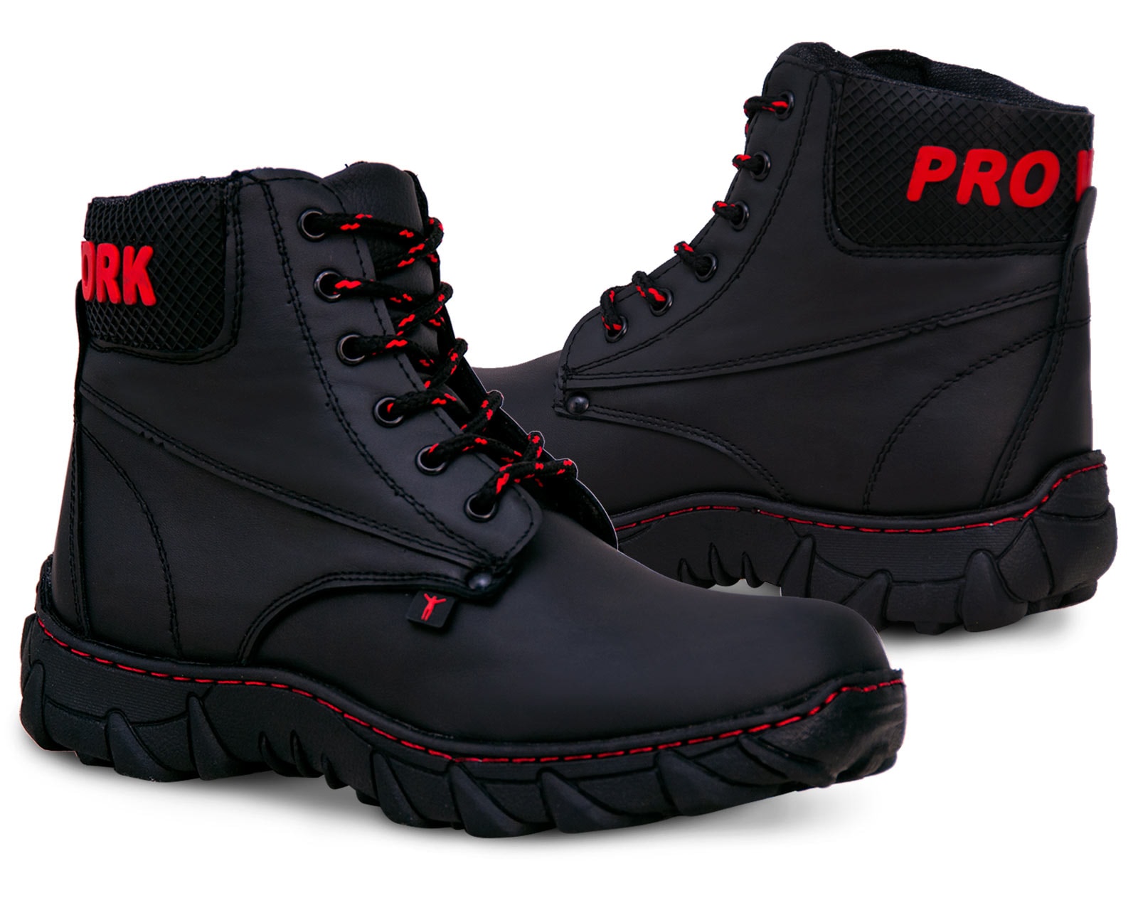 Botas industriales tacticas hombre Piel trabajo botin P03 — imagen 10