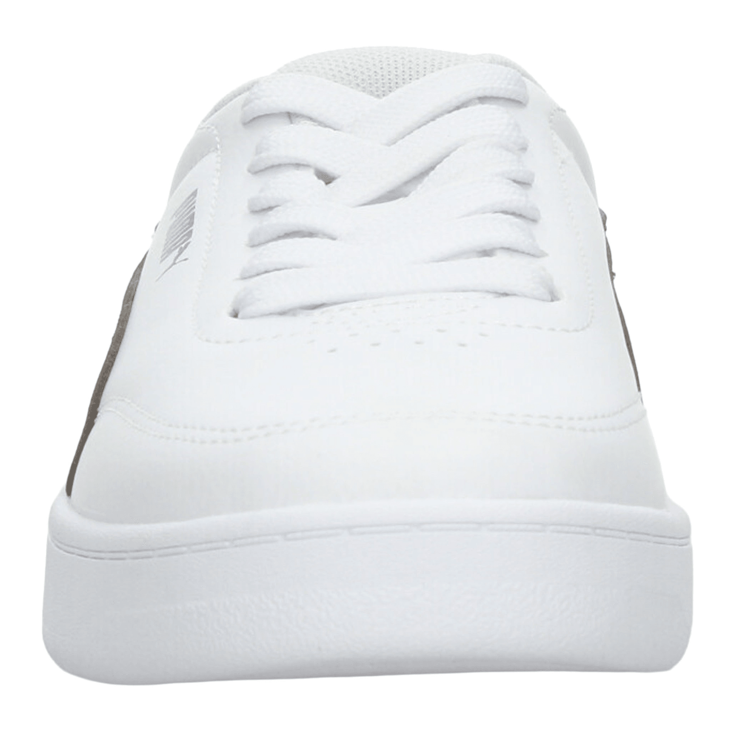 Tenis Puma Court Classic Clean Niño Casual Blanco Infantil T22-26 — imagen 6