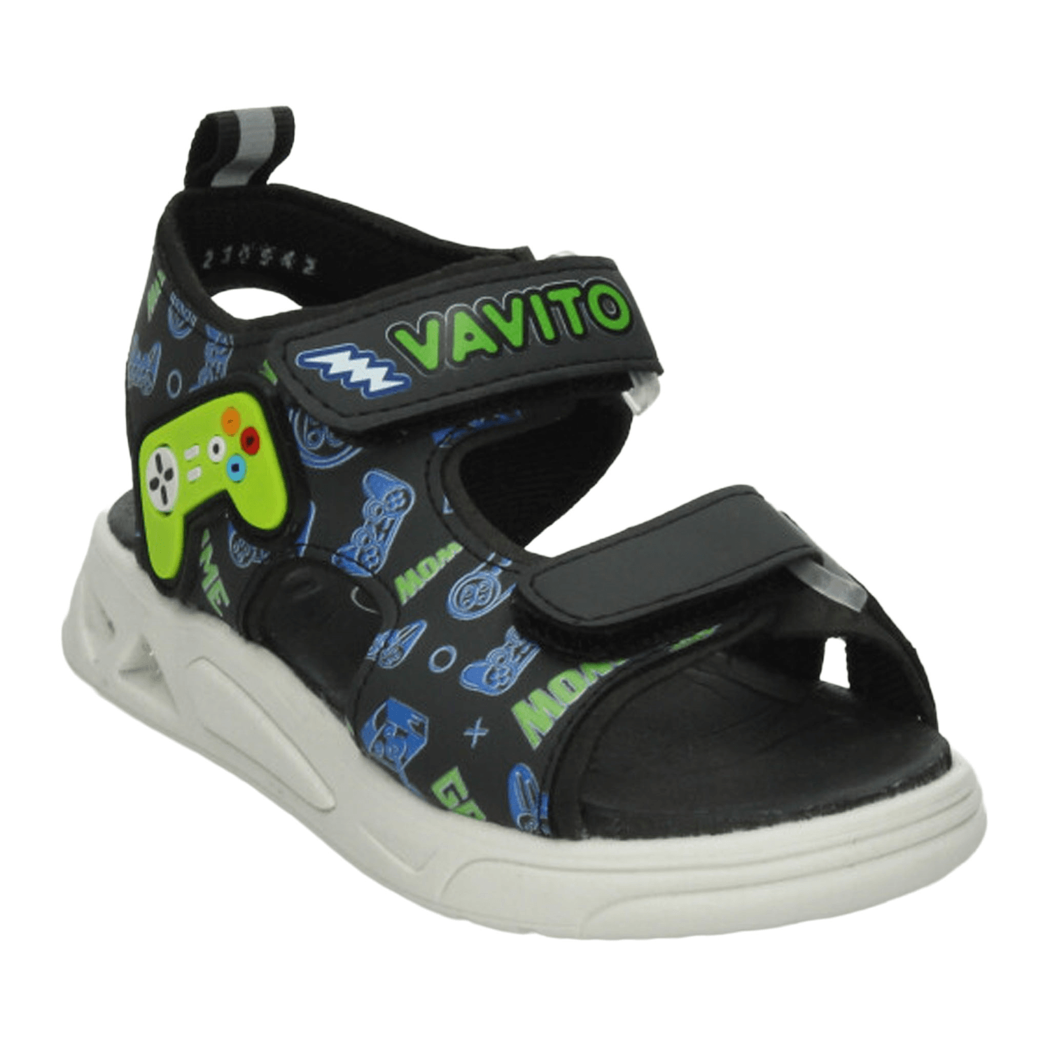 Sandalias Vavito Niño Negro Casual Infantil T15-18 — imagen 5
