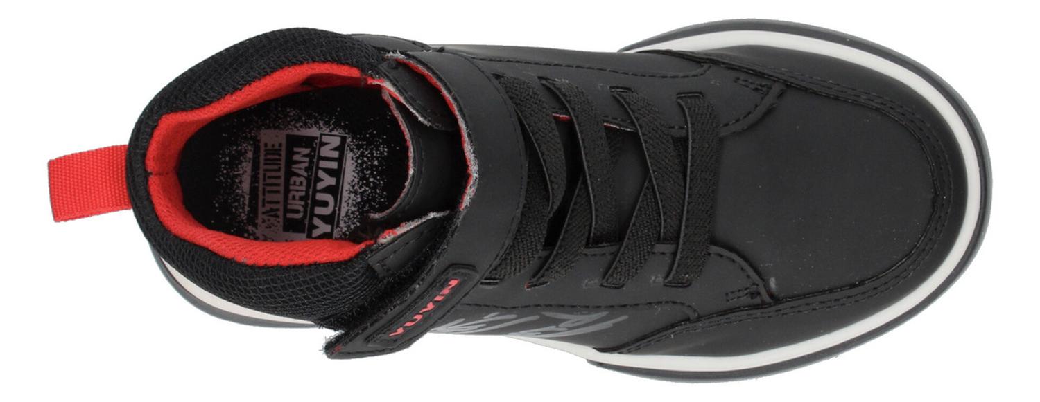 Bota Yuyin Niño Casual Negro Infantil T18-26 — imagen 8