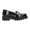 Zapato Jakuna Niña Plataforma Casual Negro Infantil T18-22
