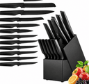 Set de Cuchillos con Organizador 12 Piezas + Base