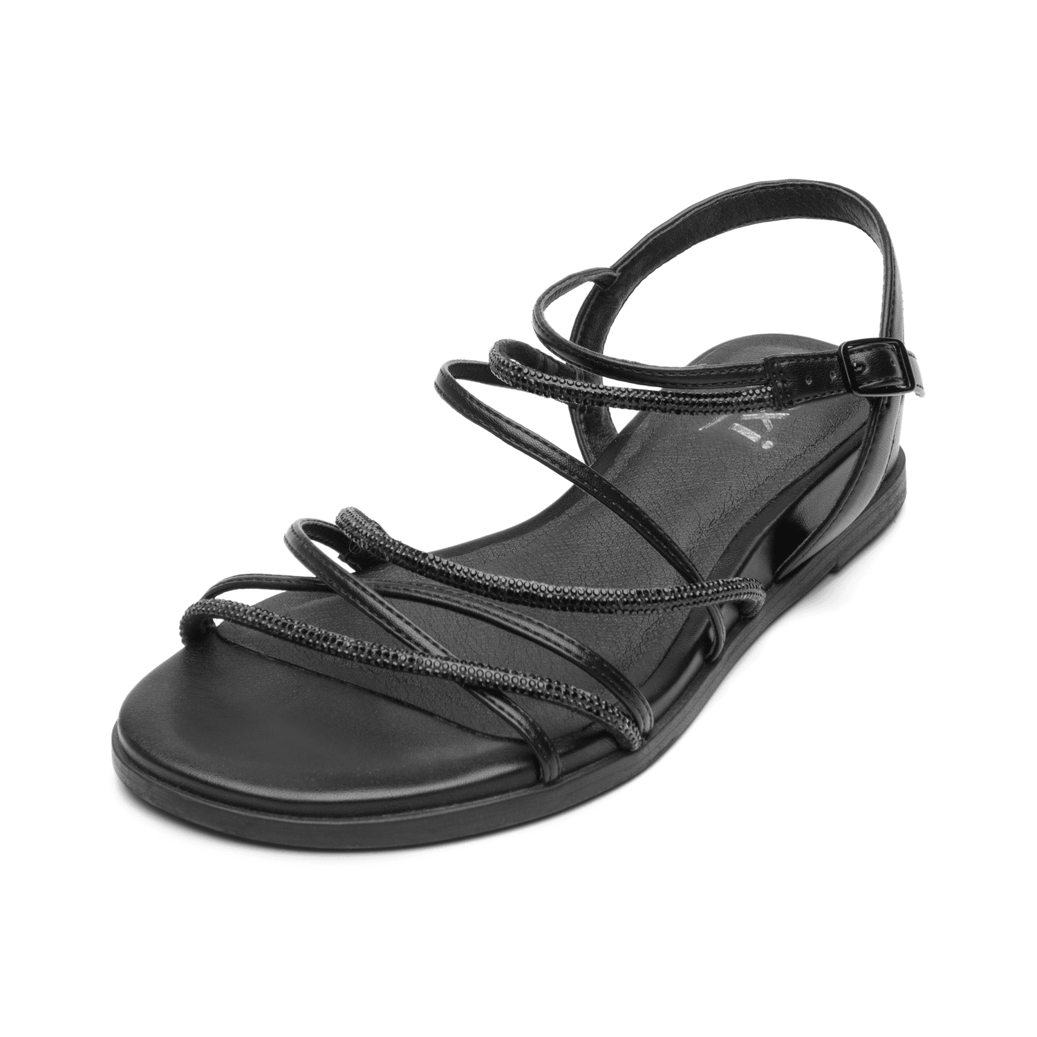 Sandalias Dama Flexi Negro Casual Mujer — imagen 4