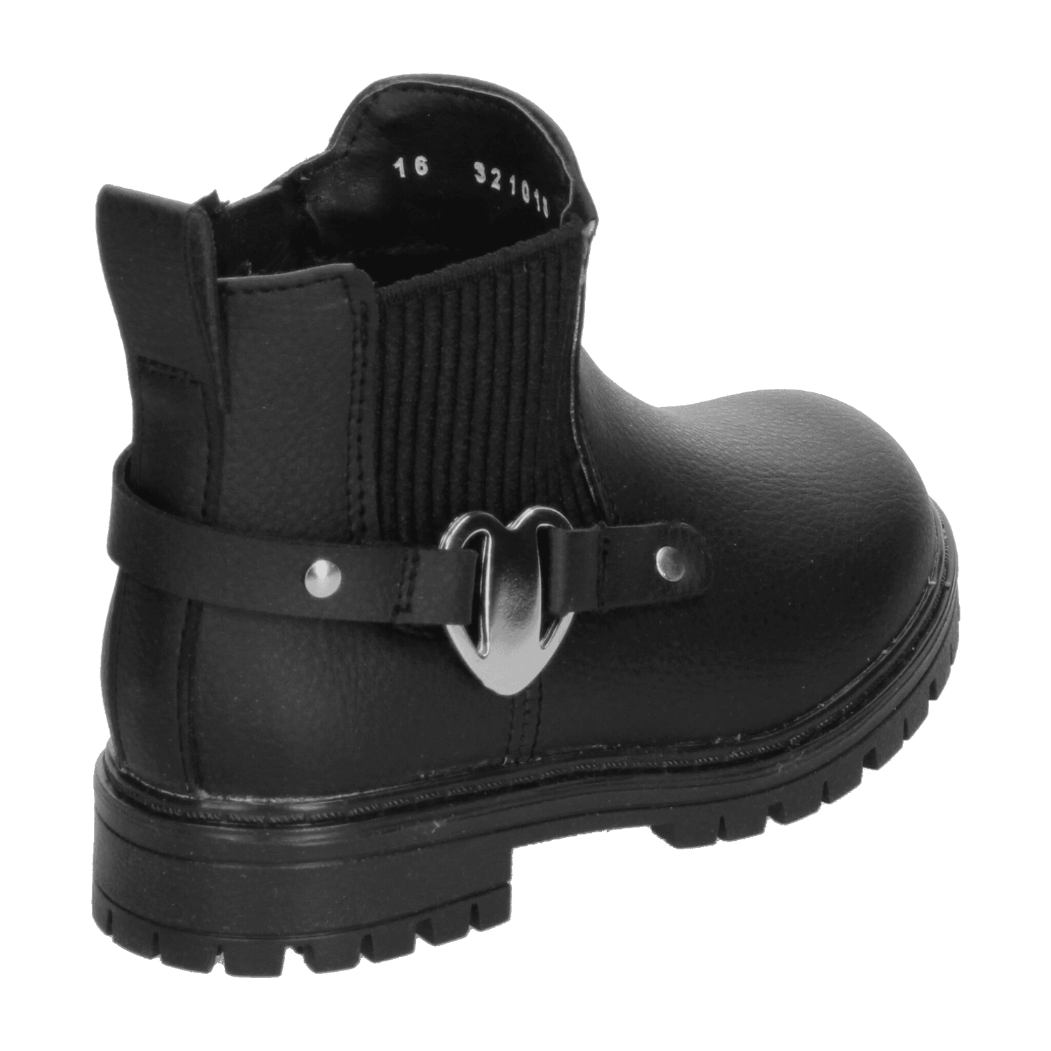 Bota Vavito Niña Casual Cómoda Negro Infantil T18-22 — imagen 3