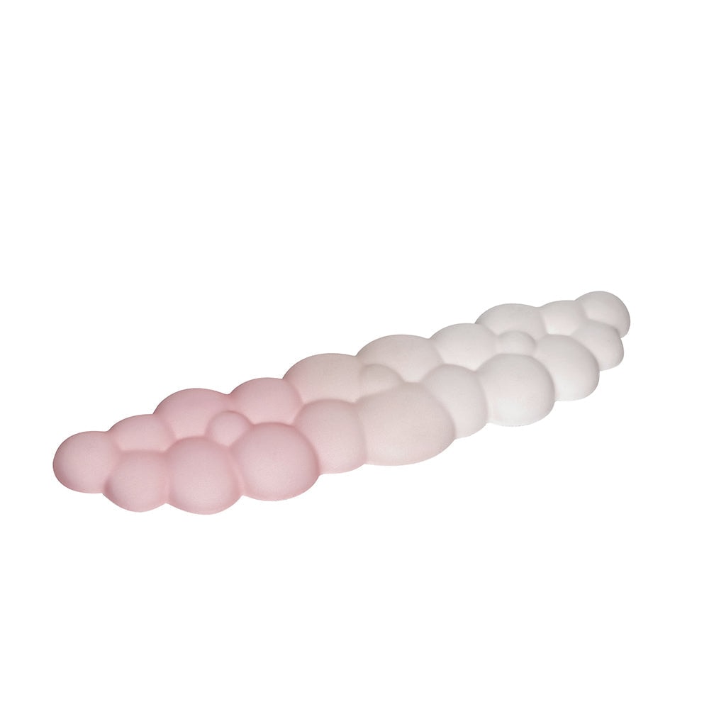 Kit Teclado inalámbrico + Reposa muñecas STF VIVA Para computadora rosa — imagen 6