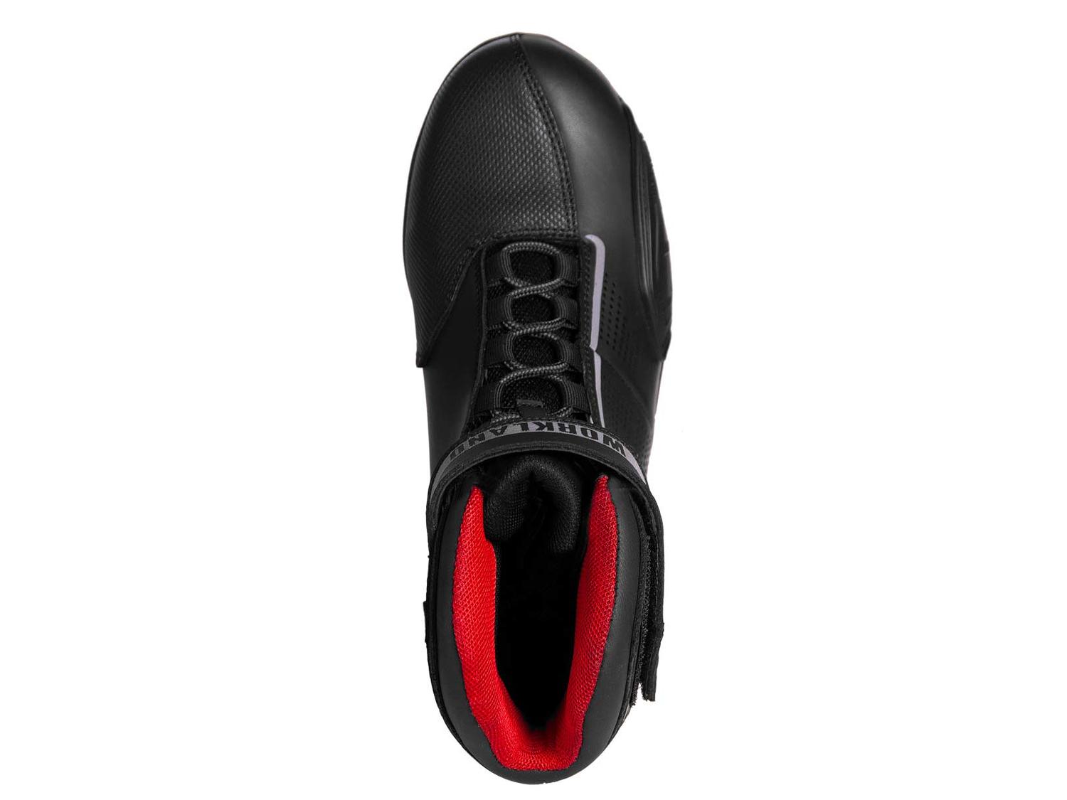 Bota Motociclista Hombre Moto Biker Wkl 80016 Negro Rojo — imagen 8