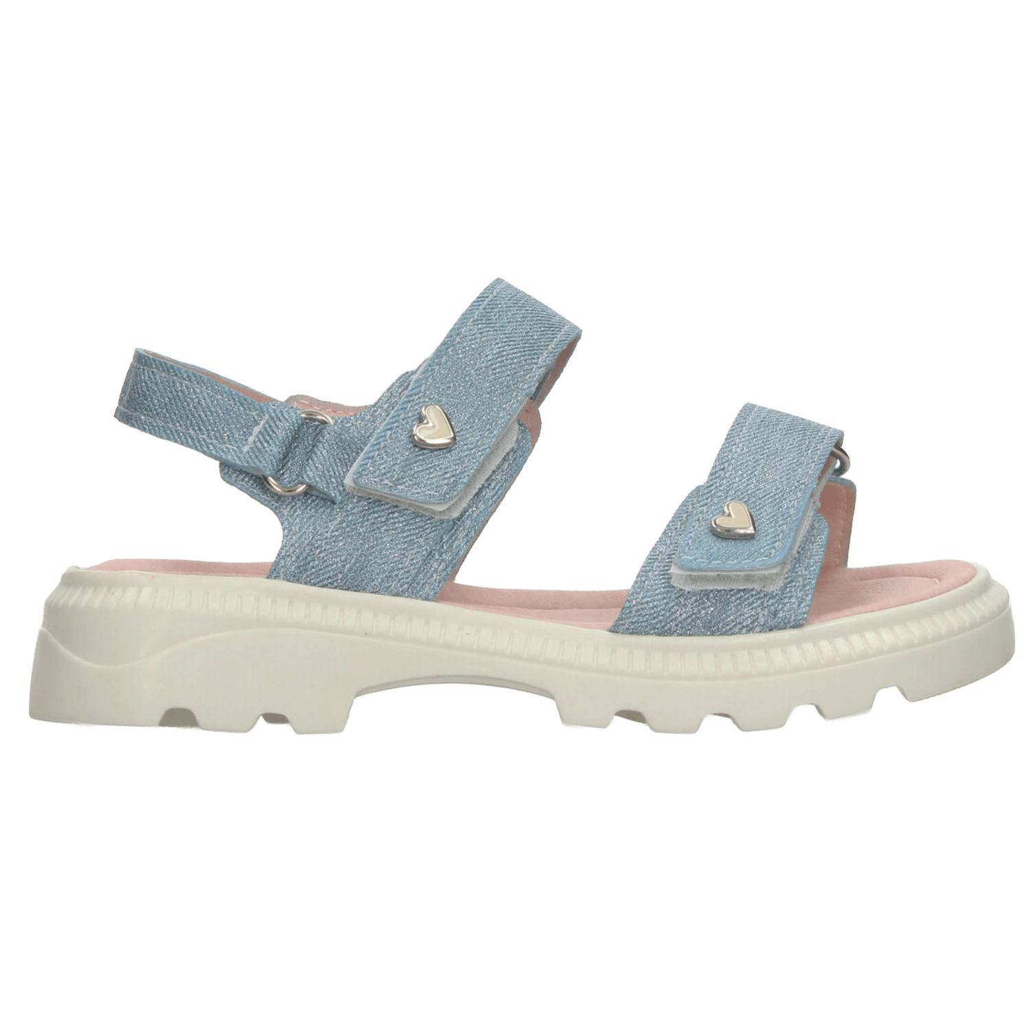 Sandalias Yuyin Niña Casual Azul Mezclilla Infantil T22-26 — imagen 1