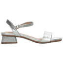 Sandalias Beira Rio Dama Fiesta Plateado Mujer