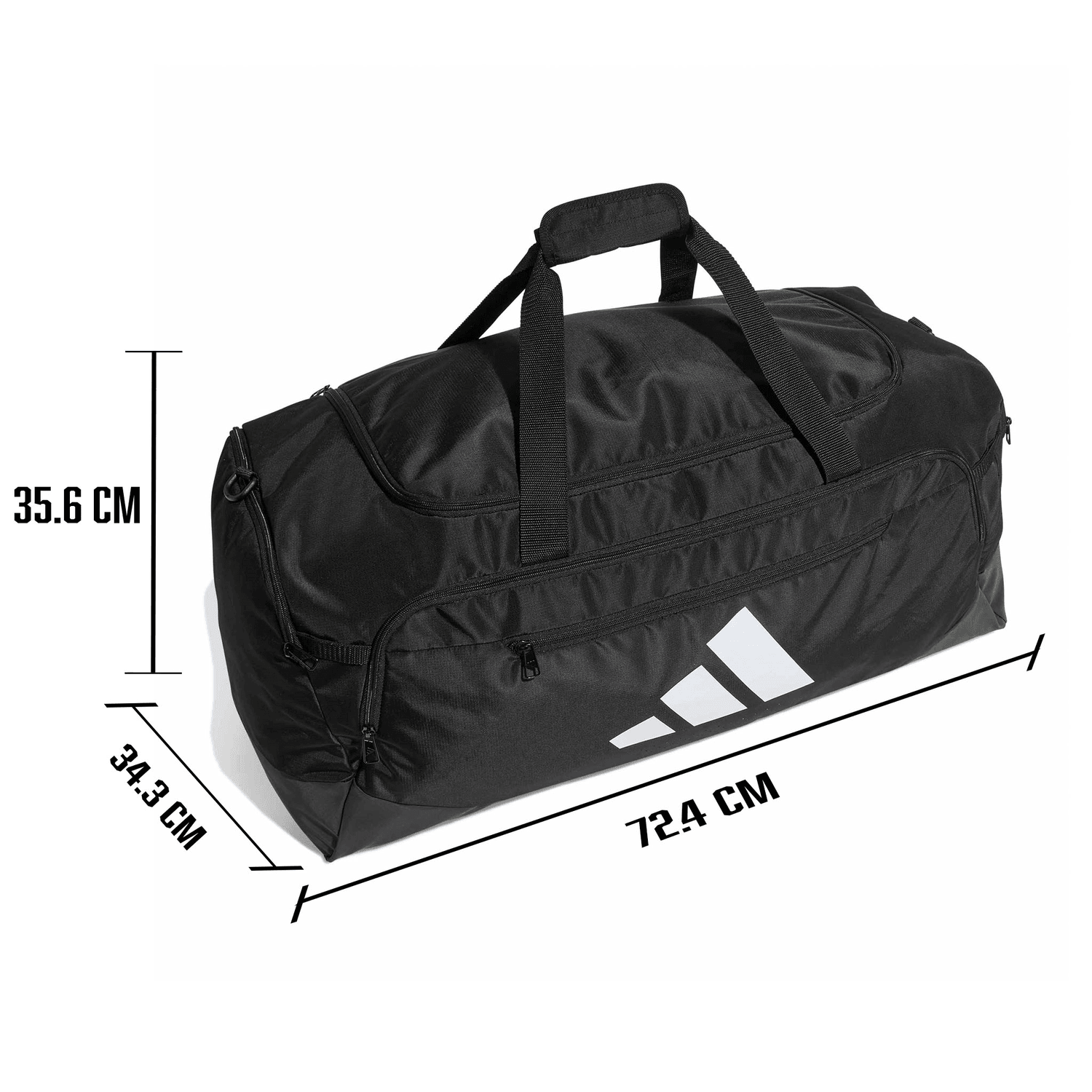 Bolsa Deportiva Adidas Defender Gym Viaje Unisex Negro 90L — imagen 5