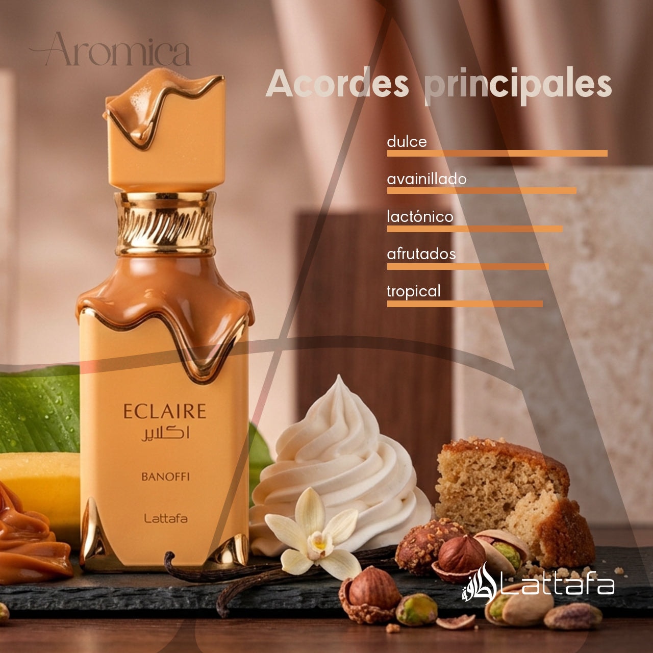 Perfume Árabe Eclaire Banoffi Eau de Parfum 100ml — imagen 4
