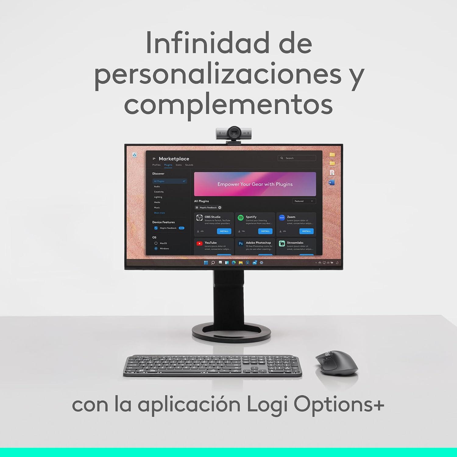 Logitech MX Master 4 Bluetooth Ergonómico — imagen 7