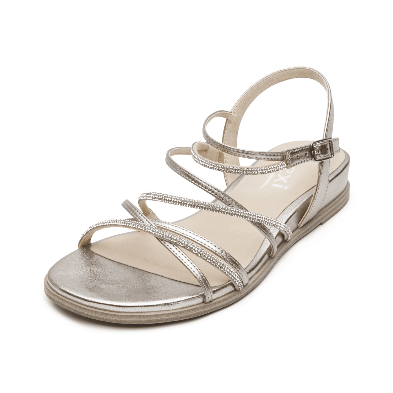 Sandalias Flexi Dama Casual Dorado Mujer — imagen 3